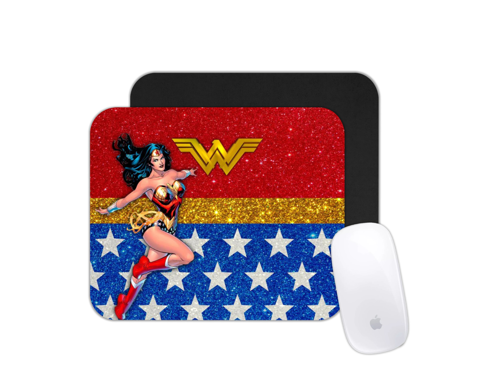 Wonder Woman Mouse Pad | Superhero Desk Mat Gift for Powerful Office Vibes