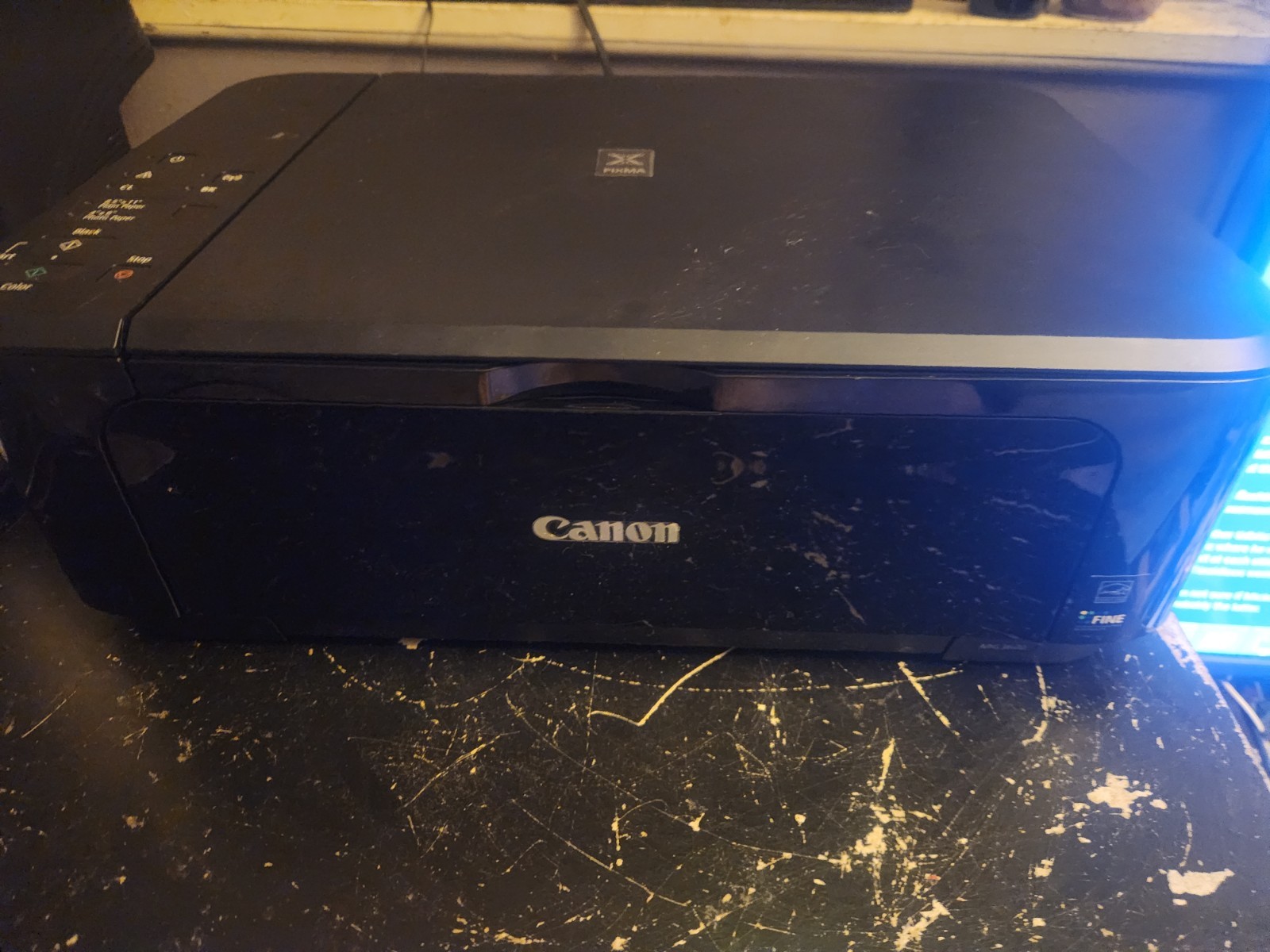 Canon PIXMA MG3620 Inkjet All-In-One Printer Used Works Tested