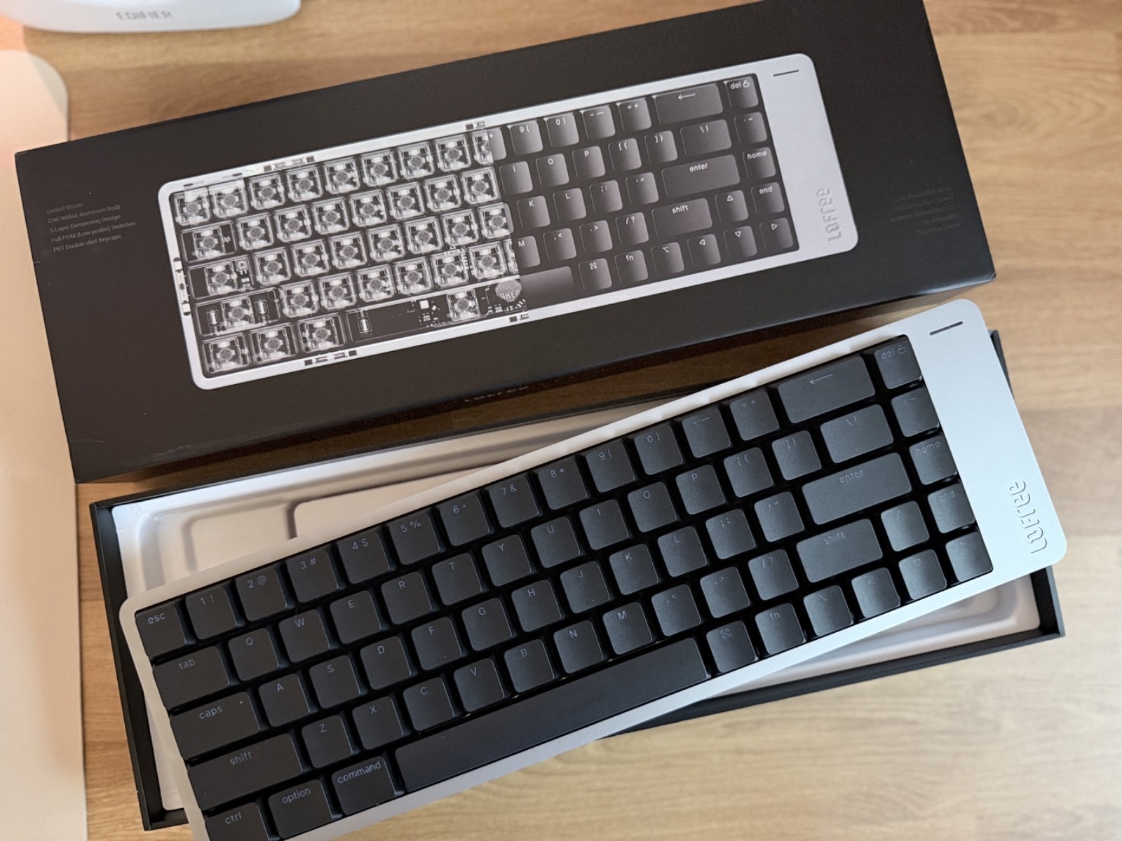LOFREE Flow2 68 Low Profile Mechanical Keyboard - Space Gray