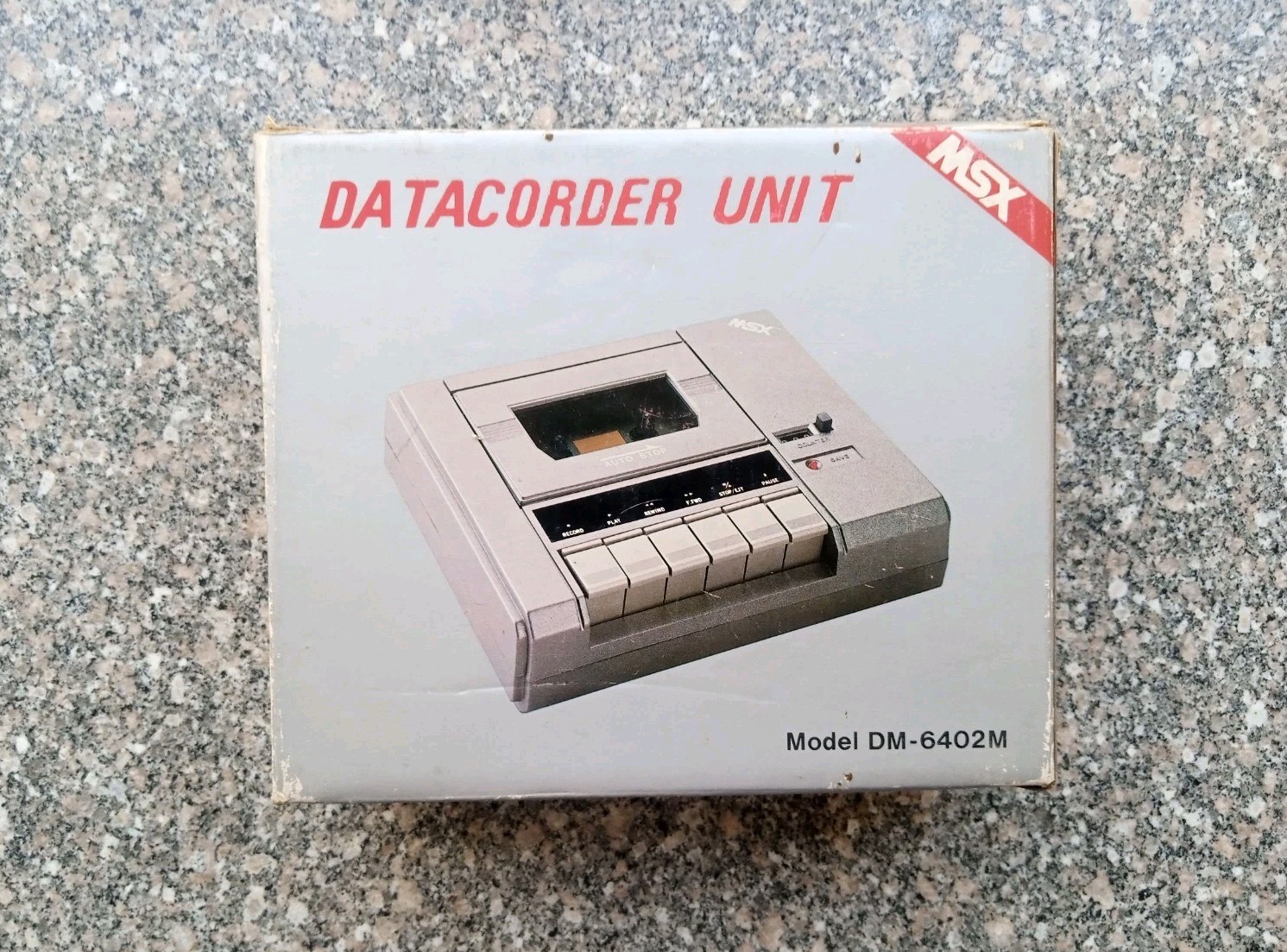 Vintage MSX Computer Datacorder Model: DM-6402M ( BOXED )