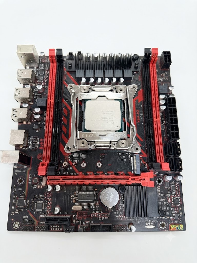 Intel Xeon E5-2666 v3 CPU + X99-P3 Motherboard Combo - 10 Core/20 Thread, M.2 Su