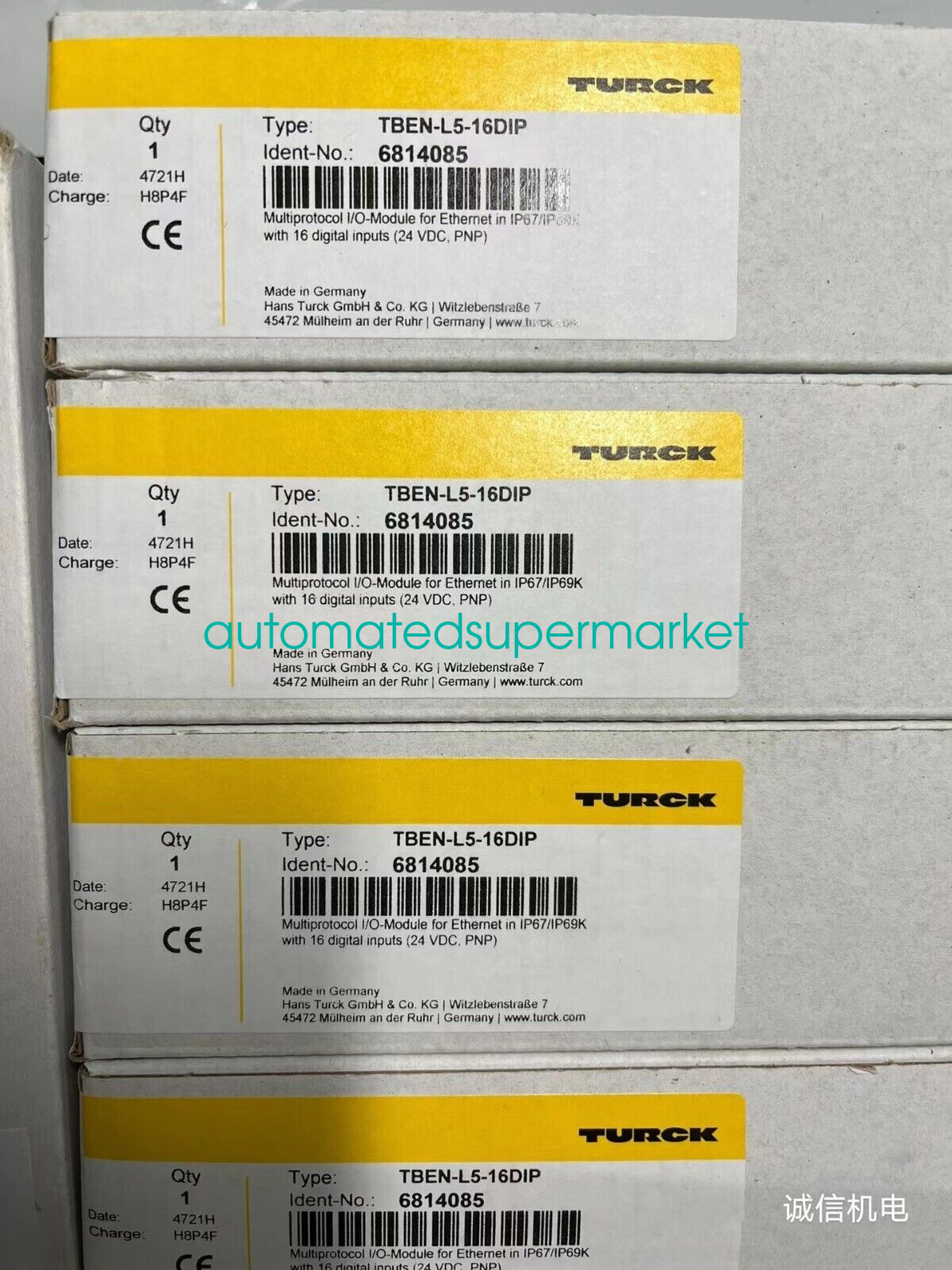 1PCS NEW TURCK TBEN-L5-16DIP module Shipping by DHL/FedEX