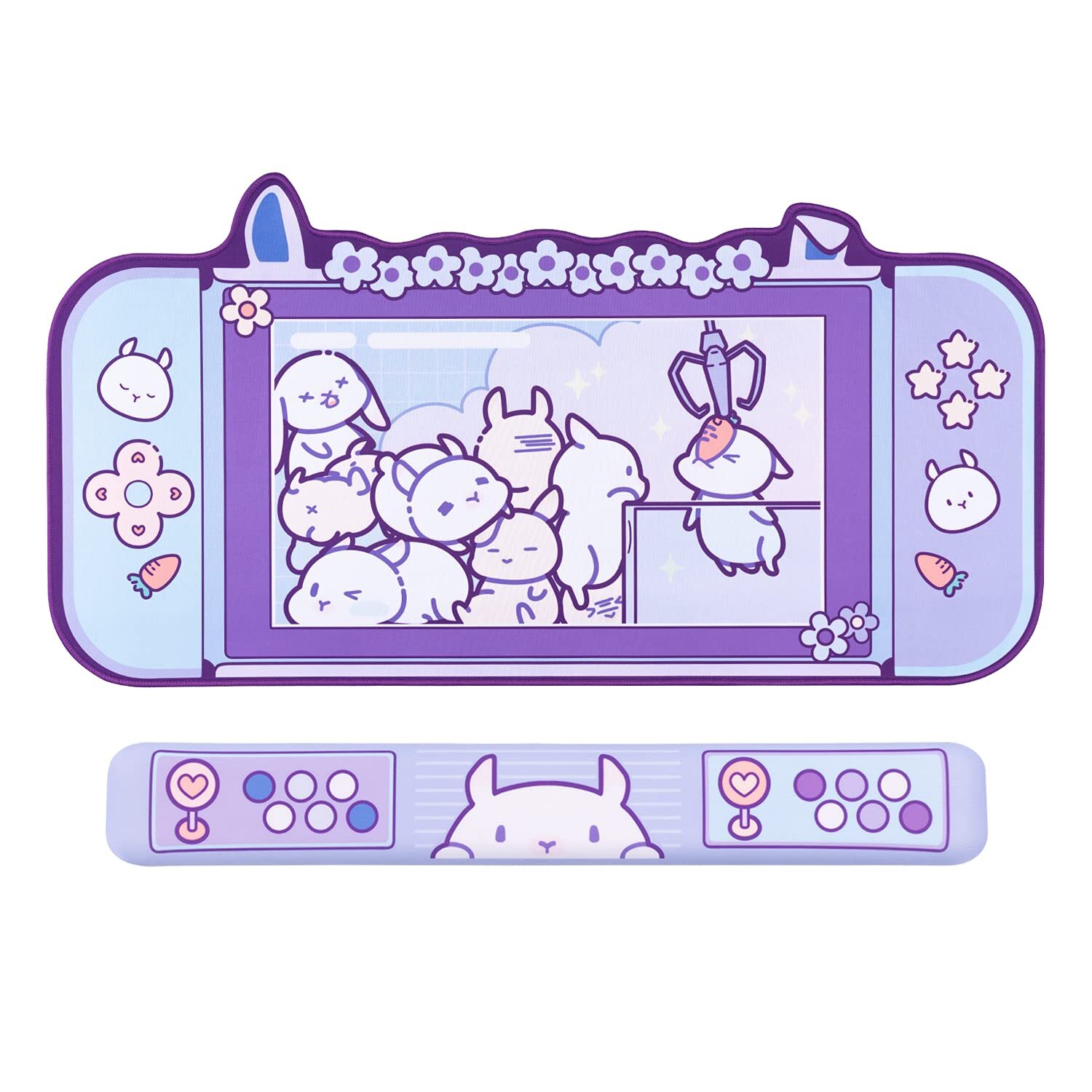 Geekshare Cute Big Mouse Pads & Wrist Rests Laptop Desktop Accessories 30.5*16''