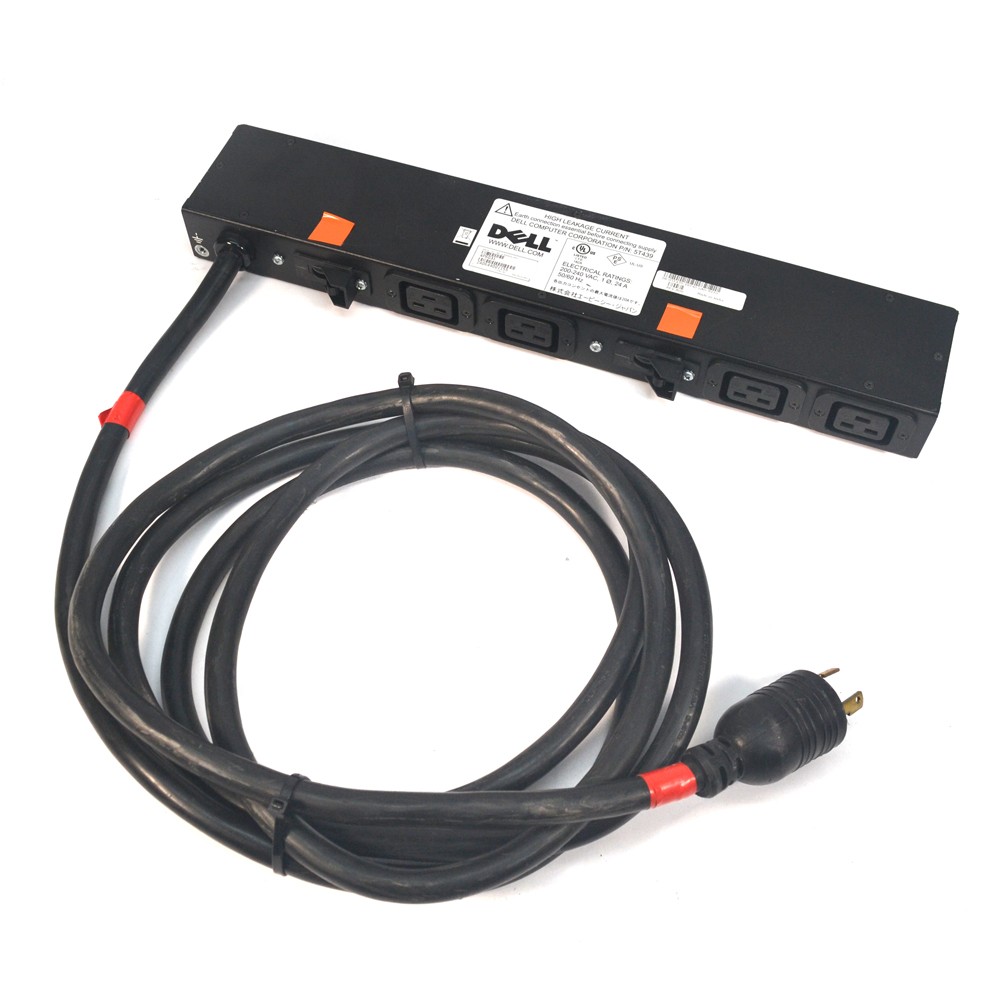 Dell AP6031 24/30A Power Distribution Unit 200-240VAC 24A 4x C19 5T439 PDU