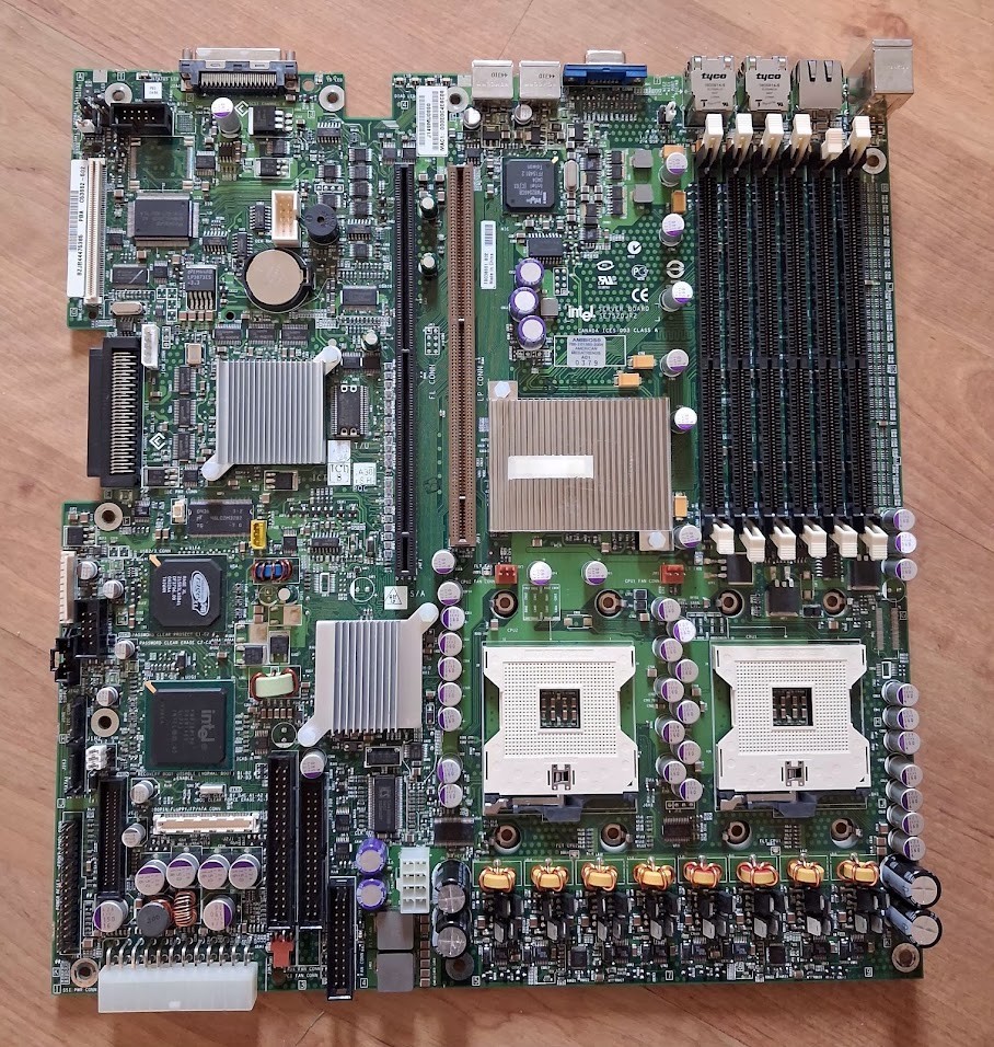 Vintage Intel SE7520JR2 Computer server motherboard Untested Parts or ?