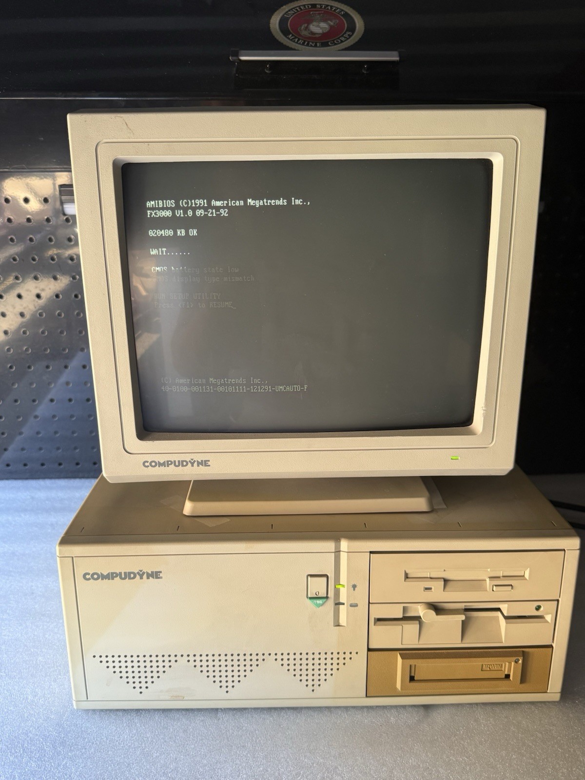 Compudyne 486DX/33 Intel i486DX - 20MB RAM - 245MB HDD - SB Grpahics & KD-14S2N