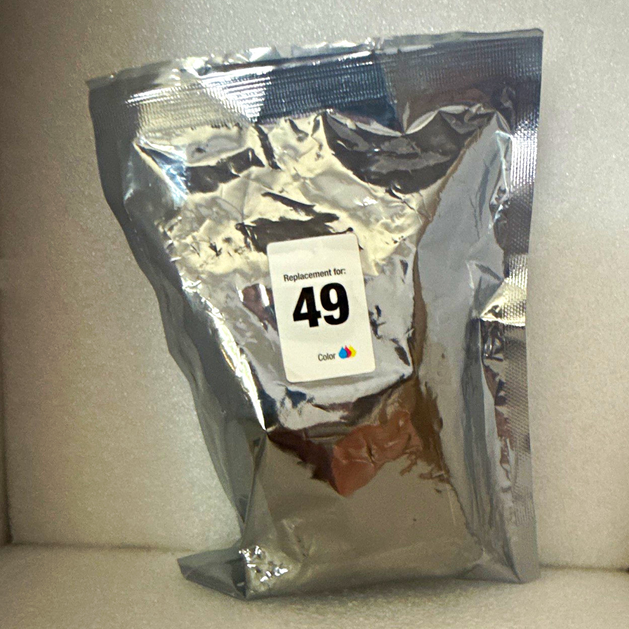 HP 49 Compatible Replacement Tri-Color Inkjet Ink Cartridge MPN 49