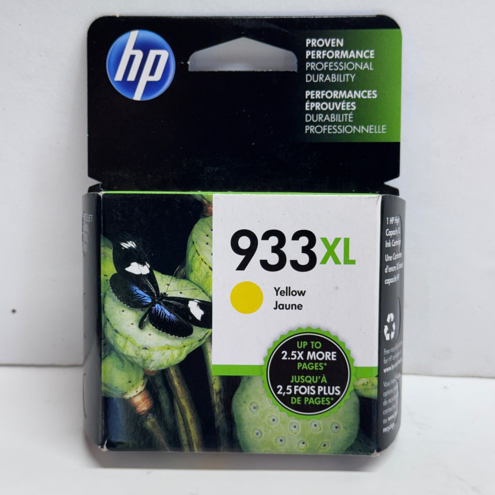 HP 933XL Yellow High-Yield Ink Cartridge 10/2016 to 11/2018