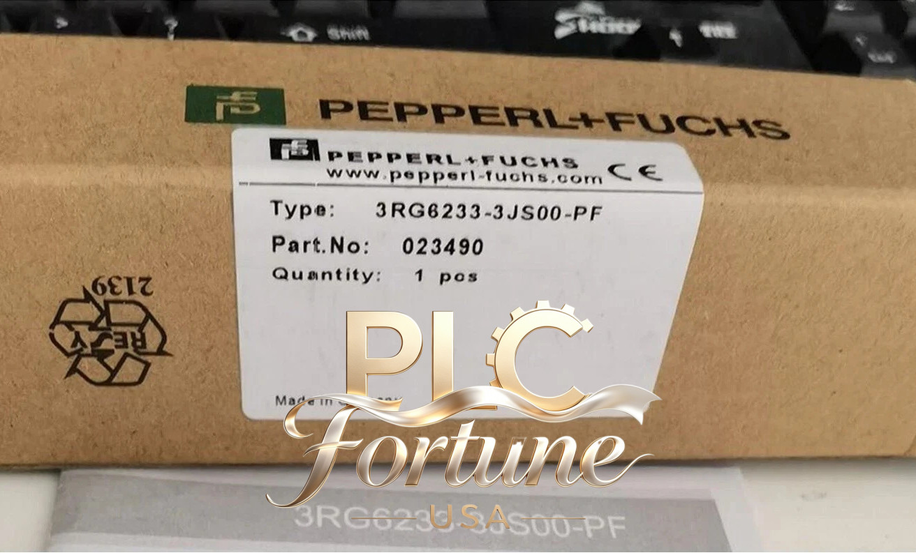 1PCS Brand New PEPPERL+FUCHS 3RG6233-3JS00-PF Ultrasonic Sensor Fast delivery