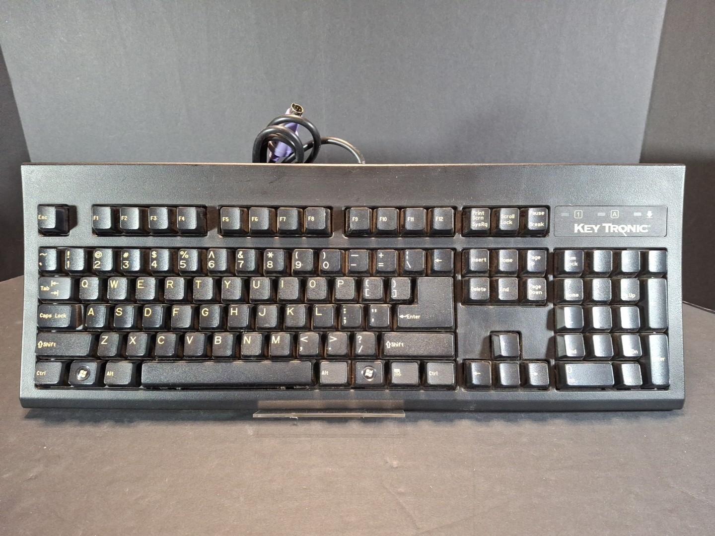 KeyTronic KT800P2N10P PS/2 QWERTY Keyboard