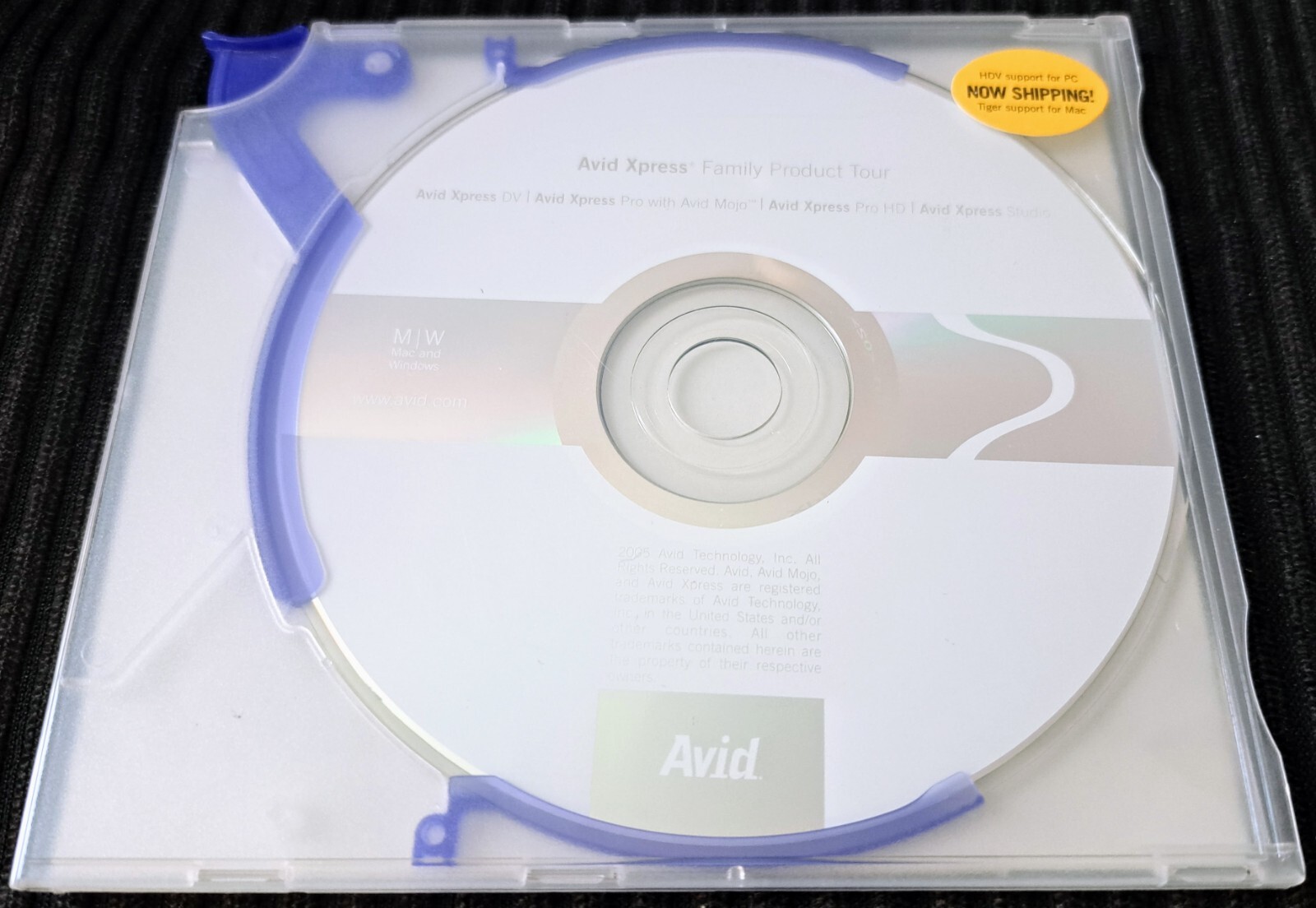 AVID Xpress Family Product Tour Software CD, 2005, Includes AVID Free DV, MacWin