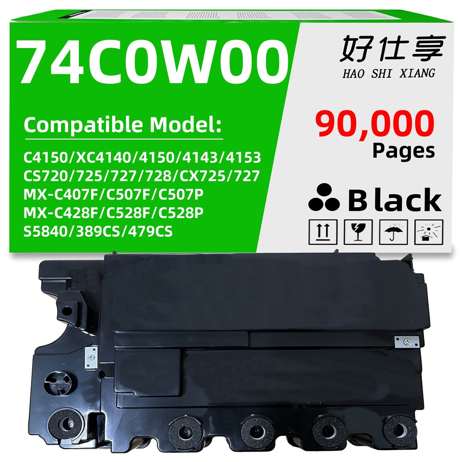 S5840 591-BBCN Waste Toner Box Compatible for Dell S5840DN S5840CDN Printer