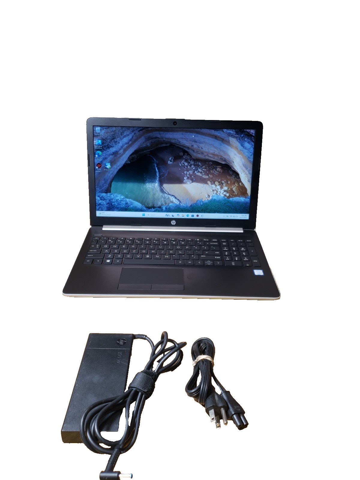 HP 15-DA0014DX Laptop Intel i5-8250U 1.6GHz 12GB Ram 128GB NVMe Win 11 TOUCH +AC