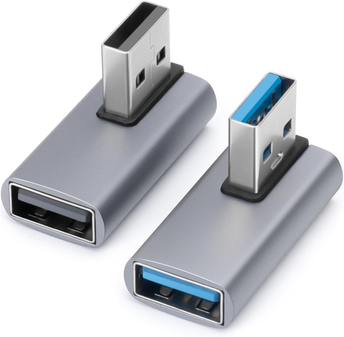 90 Degree USB3.0 Adapter , Left Angle and Right Angle 3.0 USB a Male to Female