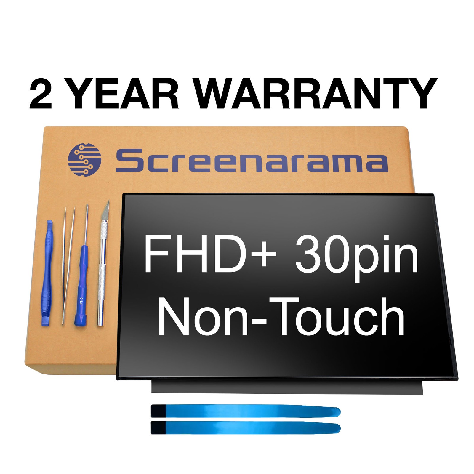 AUO B160UAN04.5 FHD+ IPS 30 pin Matte LCD Screen + Tools SCREENARAMA *FAST