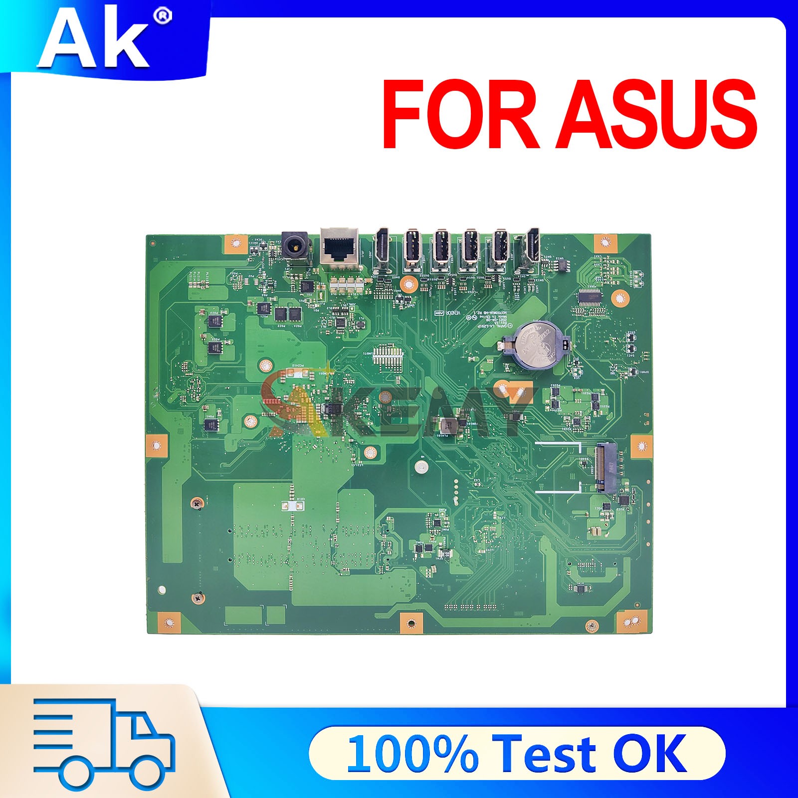 M3700WUA Laptop Motherboard For ASUS All-in-One M3700W LA-L291P R3 R5 R7 CPU