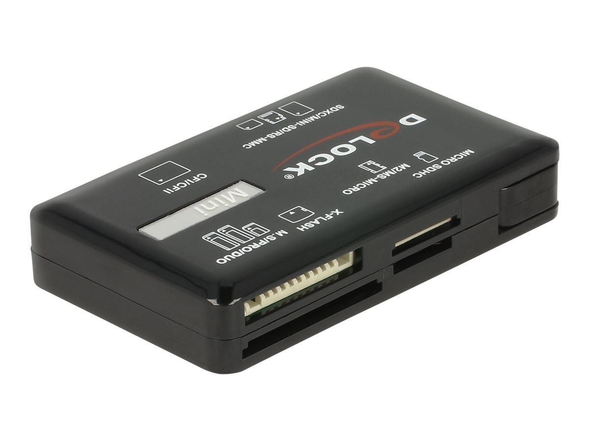 Delock SuperSpeed USB Card for CF SD Micro MS M2 xD Card-Reader 91758