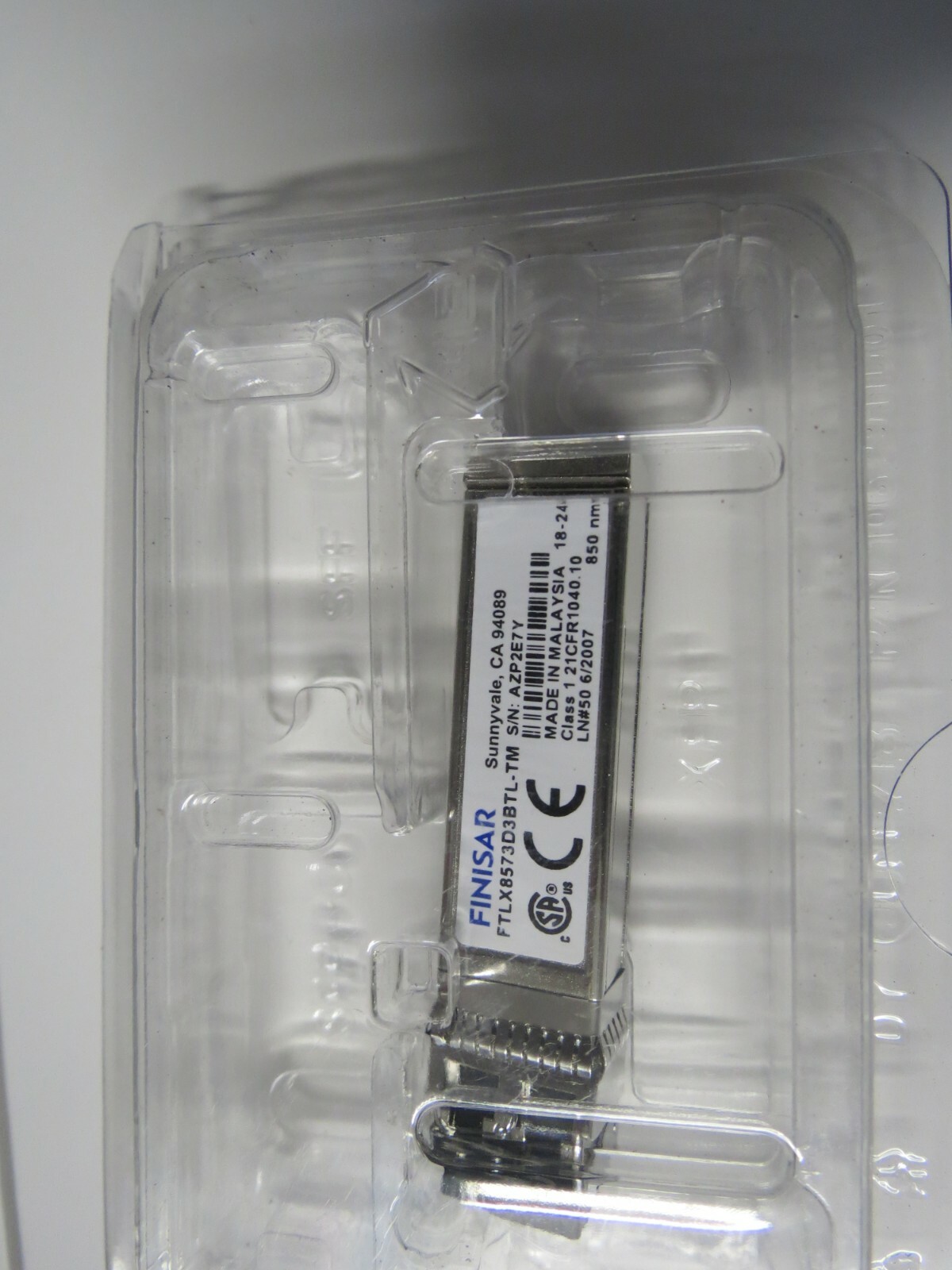 New Finisar FTLX8573D3BTL 10GBase-SR Multi-Mode Fiber SFP Transceiver Module