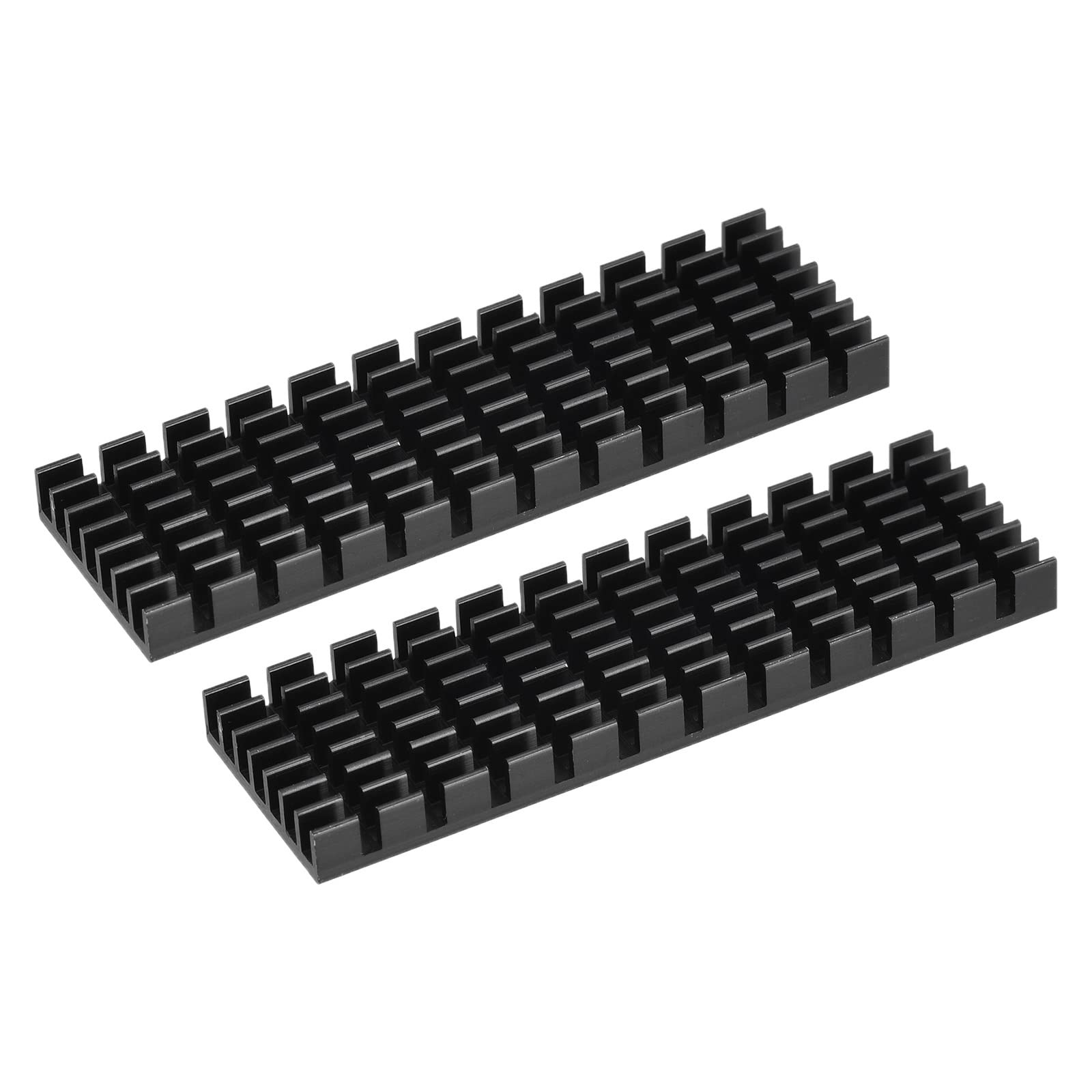 MECCANIXITY M.2 SSD Heatsink Cooler 70x22x6mm Alloy Aluminum Black