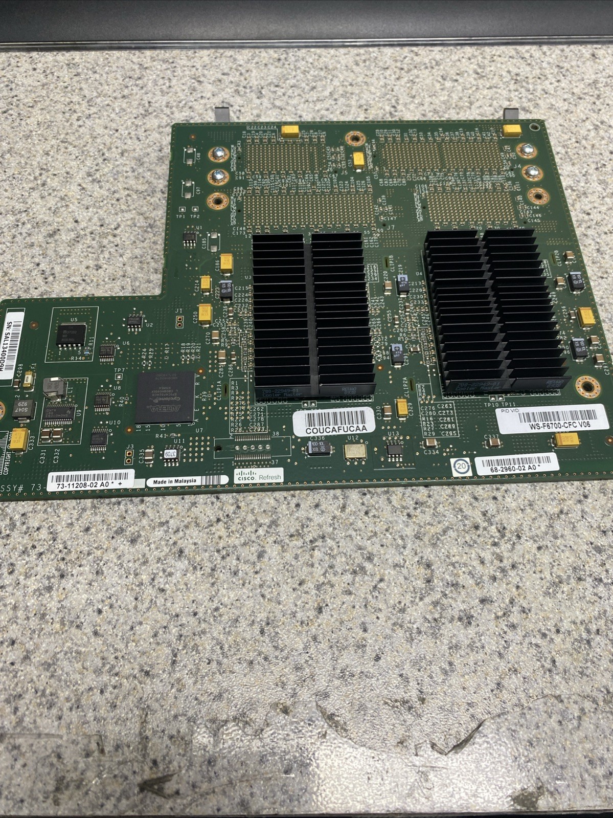 Cisco WS-F6700-CFC V04 Catalyst 6500 Central Forwarding Card 68-2489-03
