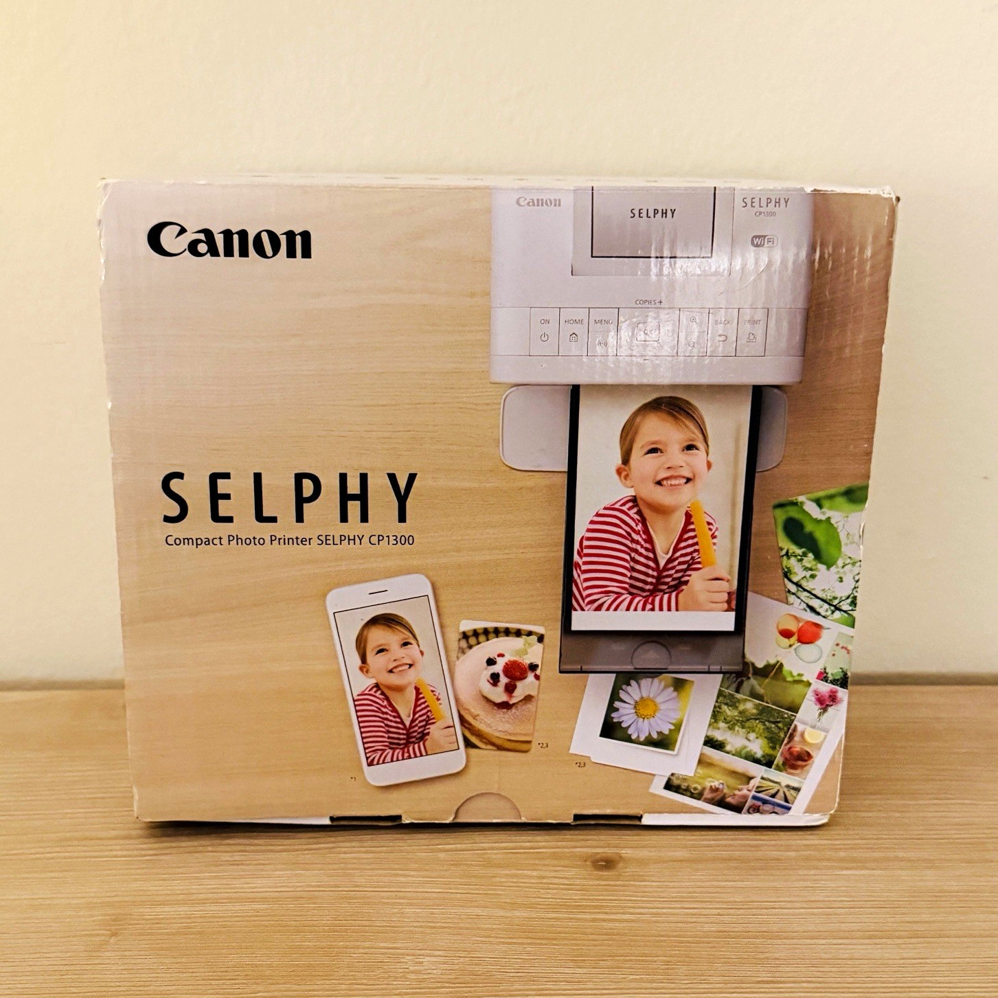 *NEW* Open Box Canon SELPHY CP1300 Portable Dye-Sub Photo Printer, Wi-Fi USB