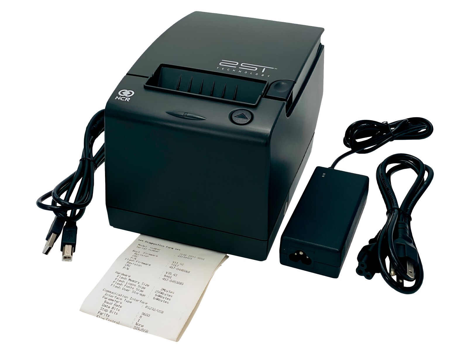 NCR 7198 RealPOS Two-Sided Thermal Receipt Printer for Savings Receipt Paper