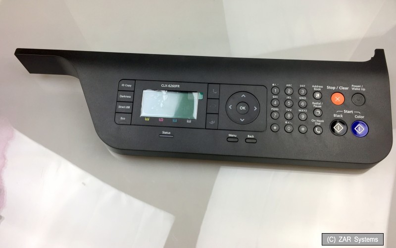 Replacement Part: Samsung JC95-01679A Display Control Panel Front Panel for CLX-6260FR