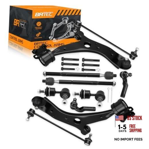 Front Lower Control Arms Kit Compatible with Mazda 3 2004-2009, 5 2006-2010