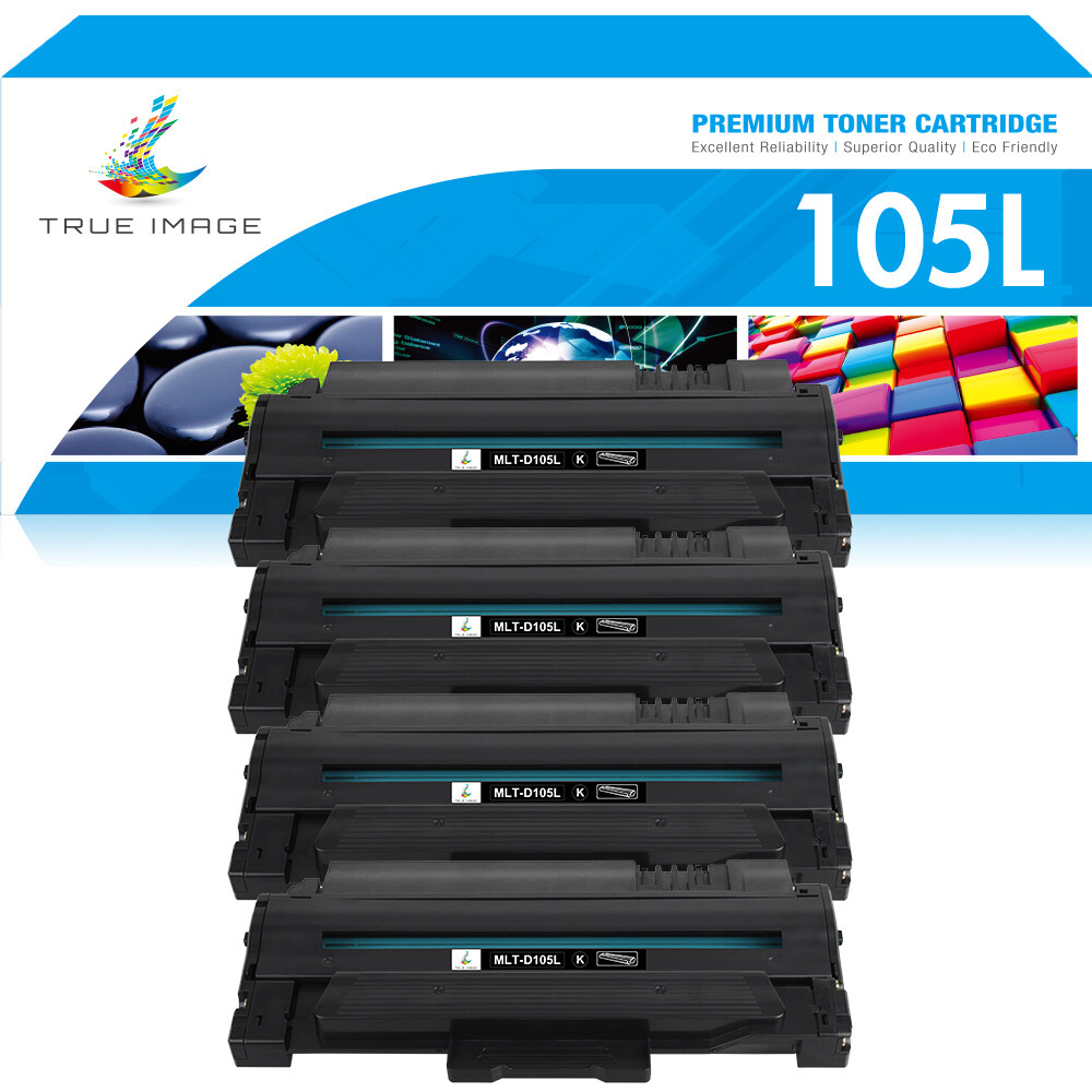 4PK MLT-D105L MLTD105S Toner Cartridge Fit For Samsung SCX-4623F ML-2580n SF-650