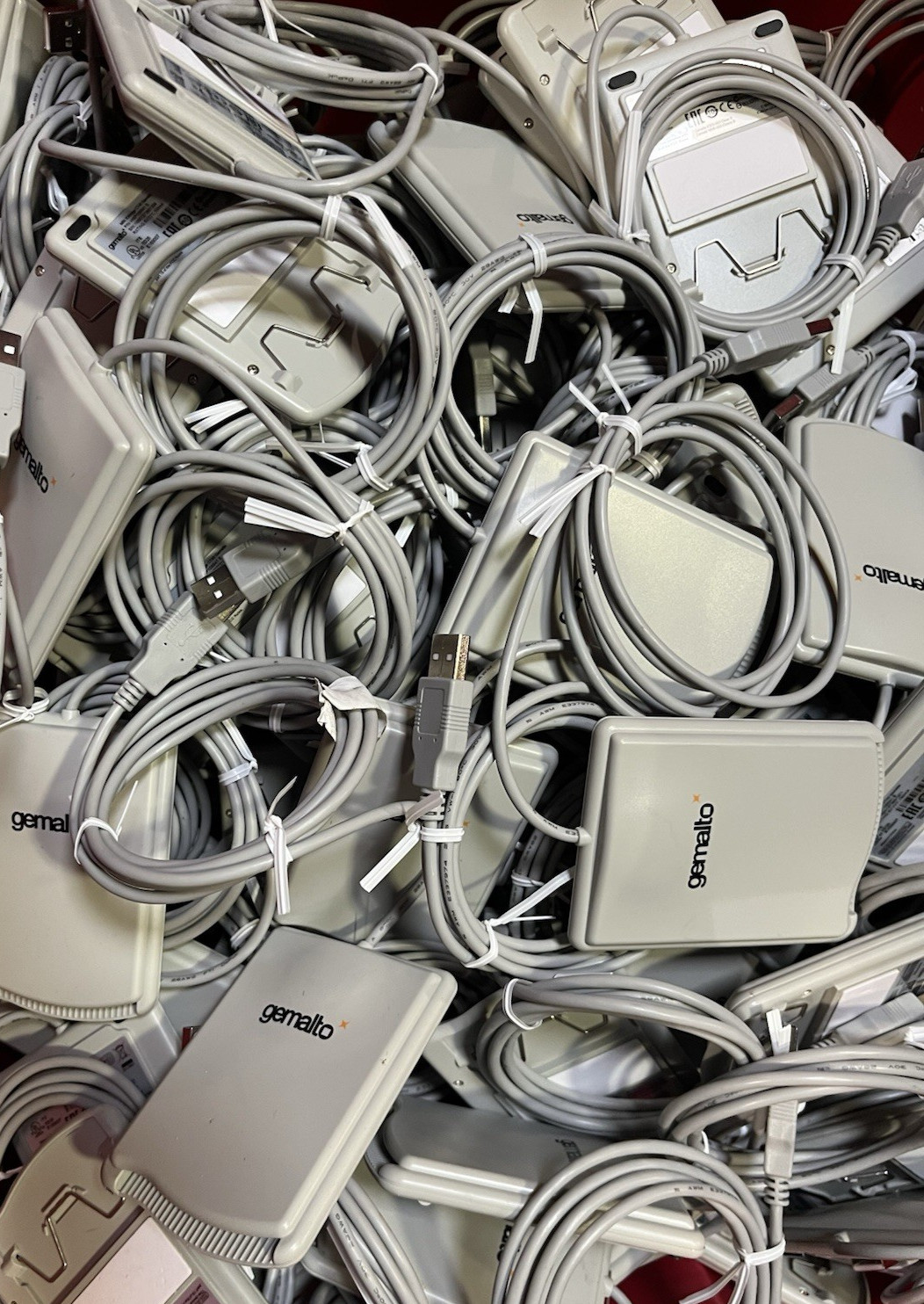 LOT OF 50 Gemalto GemPC USB-SL IDBridge CT40 Smart Card Reader