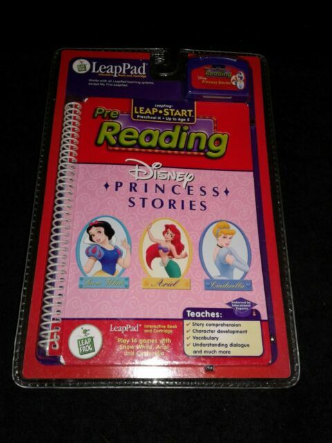 Leap-Start Leap Frog Pad Pre-Reading Disney Princess Stories Game