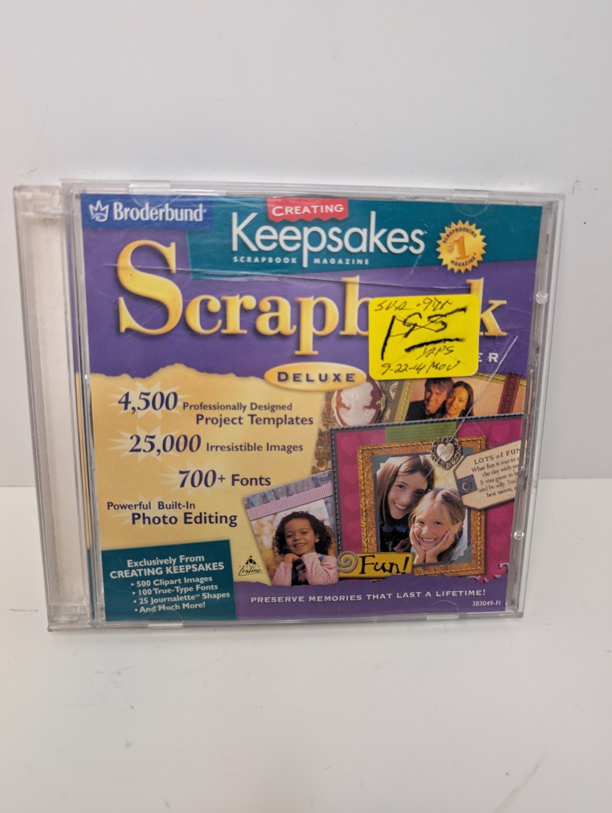 Creating Keepsakes Scrapbook Designer Deluxe PC CD print memories books template