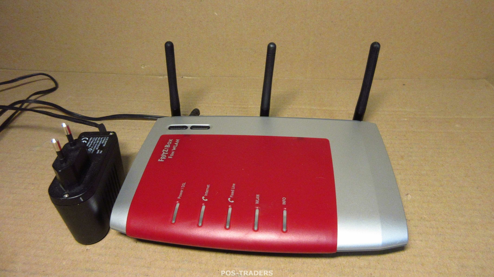 AVM FRITZBox Fon WLAN 7270 VOIP VPN WiFi router 300 Mb/s wireless INCL PSU