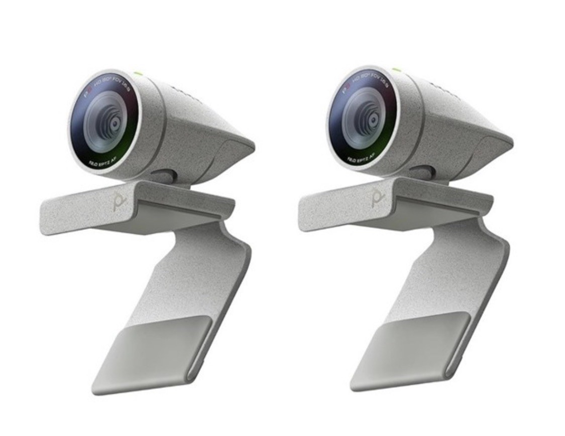 2-Pack Poly Studio P5 1080p HD Webcam USB Camera Privacy Shutter Zoom Teams PC