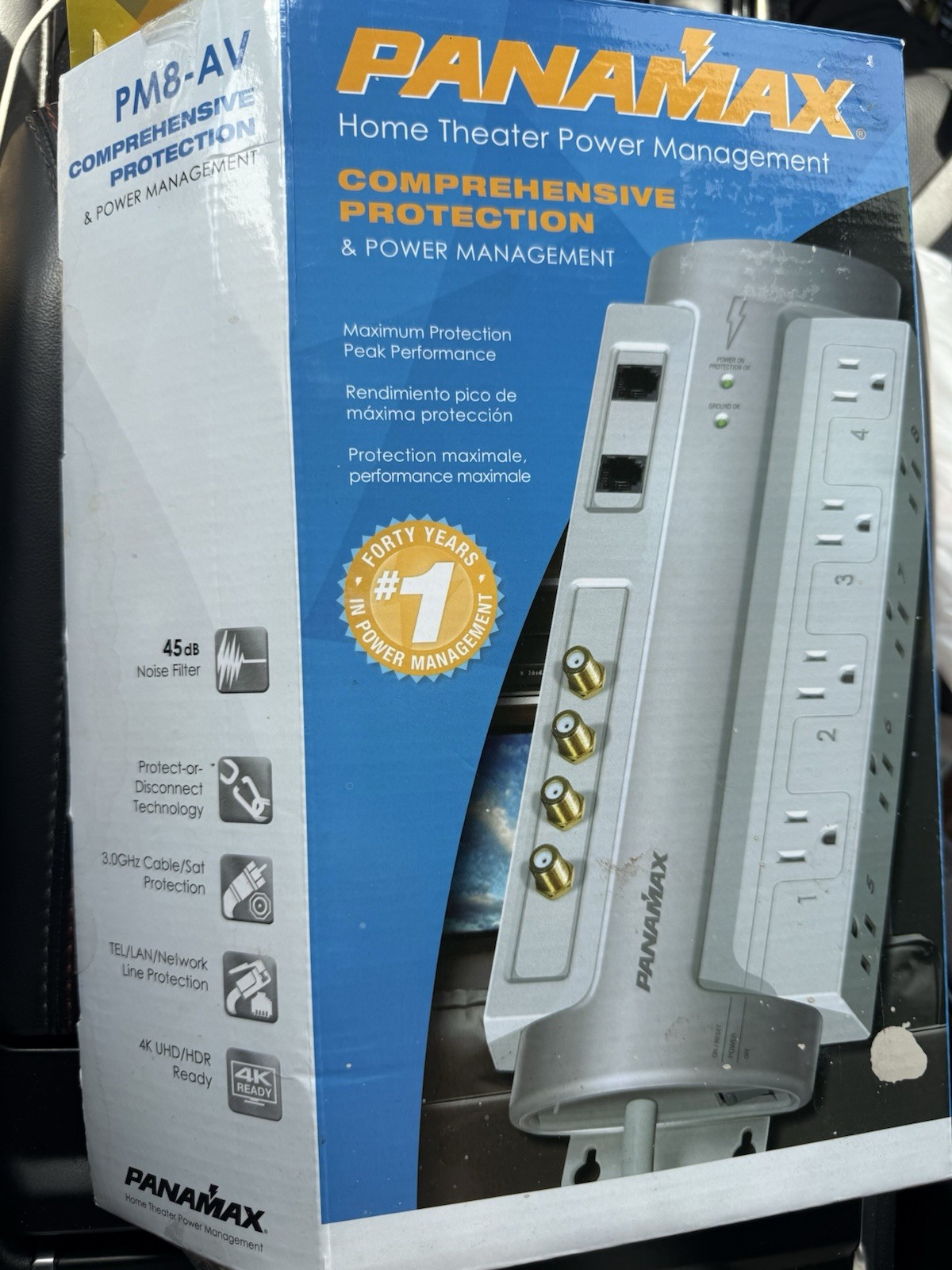 Panamax PM8-AV Power Conditioner New