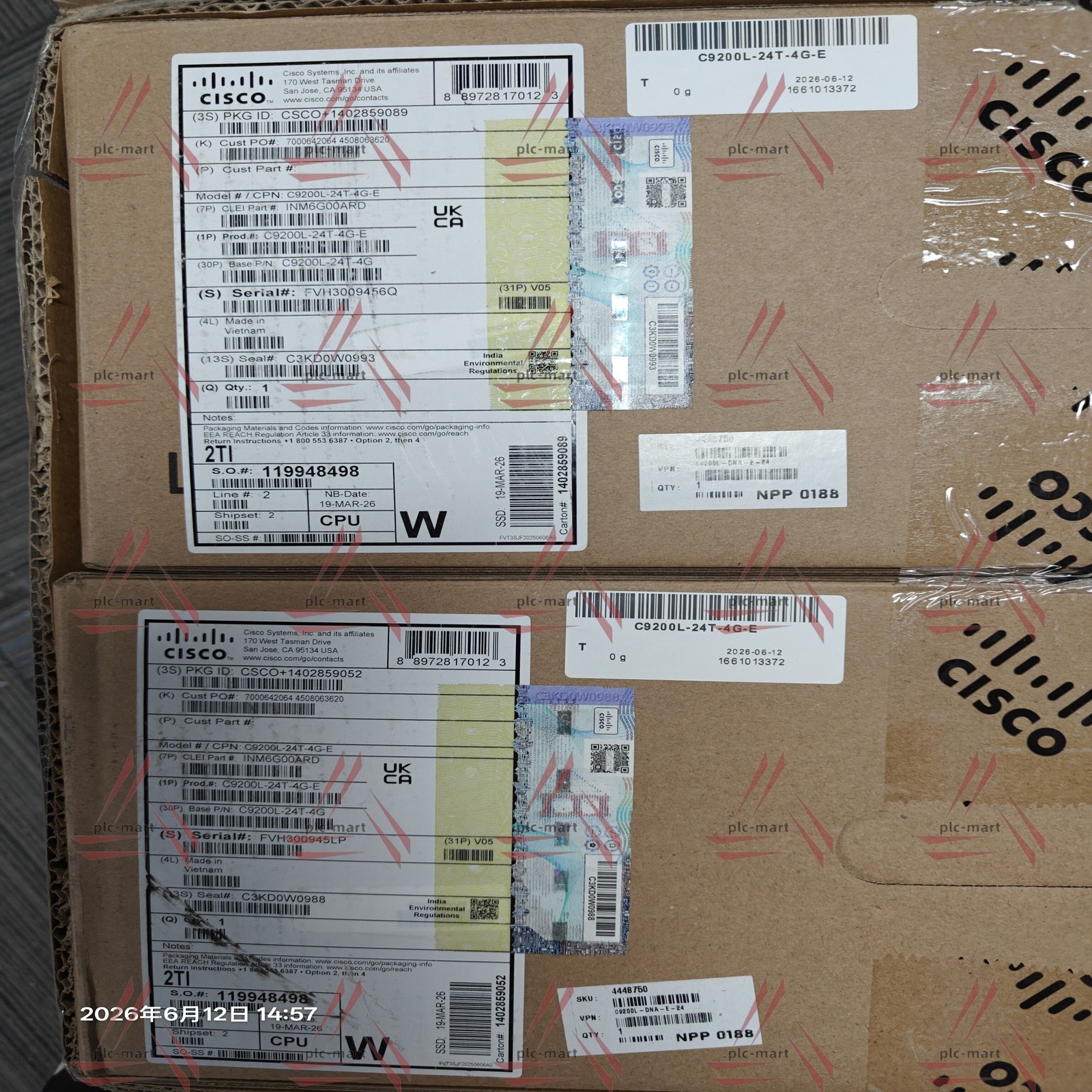 1PC Real US Stock NEW Cisco C9200L-24T-4G-E Fast shipping