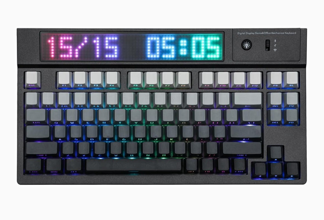 EPOMAKER DynaTab 75X Mechanical Keyboard Bluetooth USB-C Hot Swap RGB