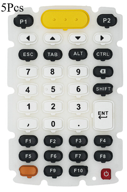 5PCS 38-Key MC33 Keypad Replacement for Zebra MC3300 Scanner