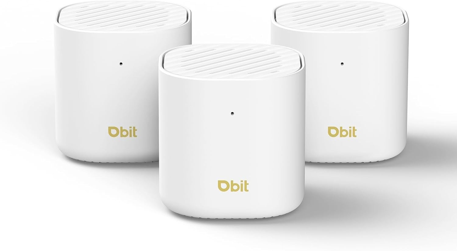 NEW Three (3) - DBIT AX3000 WiFi 6 Mesh System - Covers 6500 Sq Ft / 150 Devices