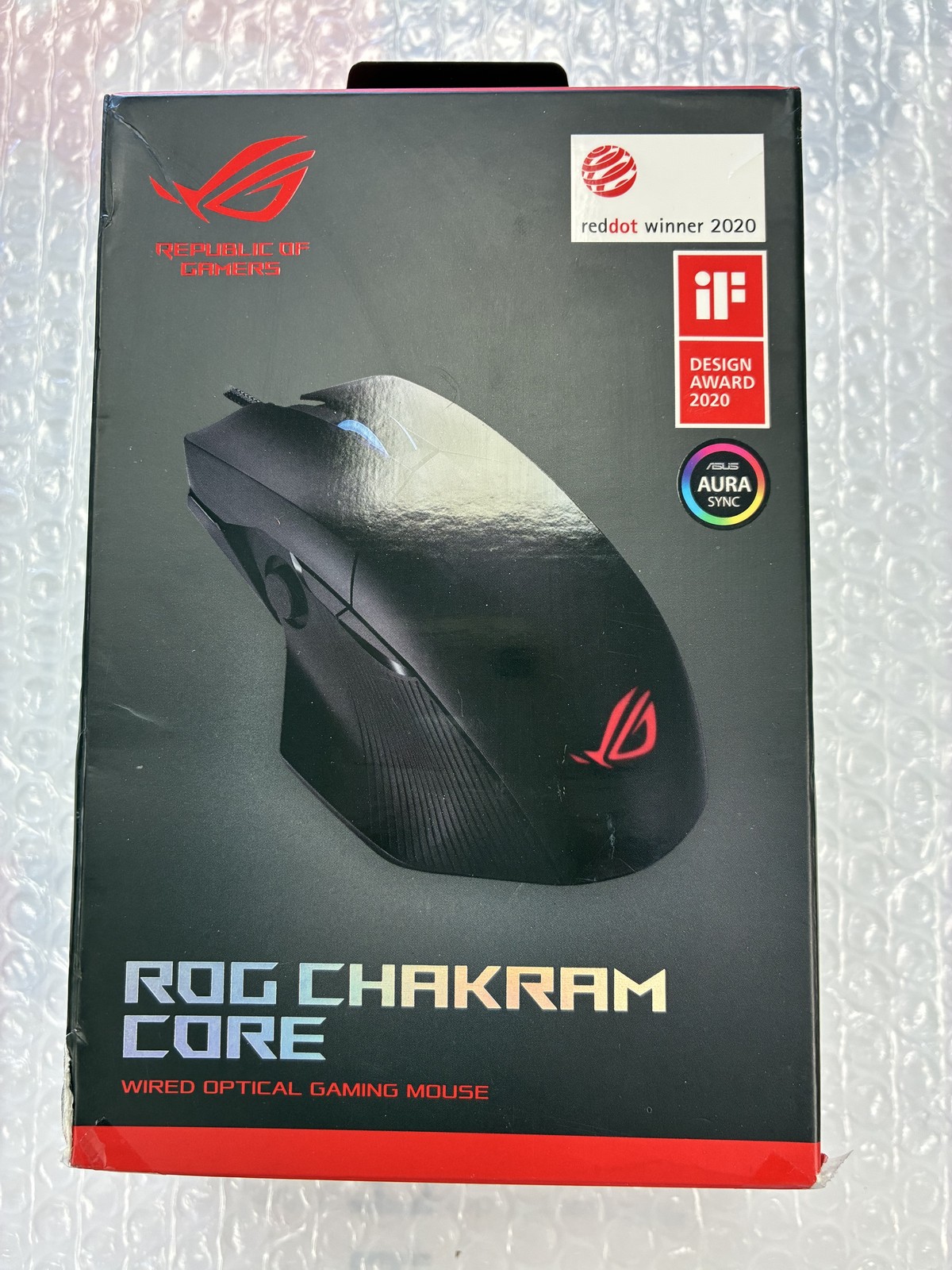 ASUS ROG Chakram Core P511 Wired Optical 16000 DPI RGB Gaming Mouse