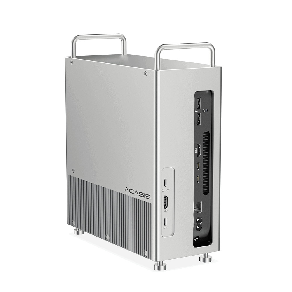 ACASIS Mac Mini M1 M2 SSD Dock Enclosure 8TB Dual HDMI SD TF 40Gbps Hub