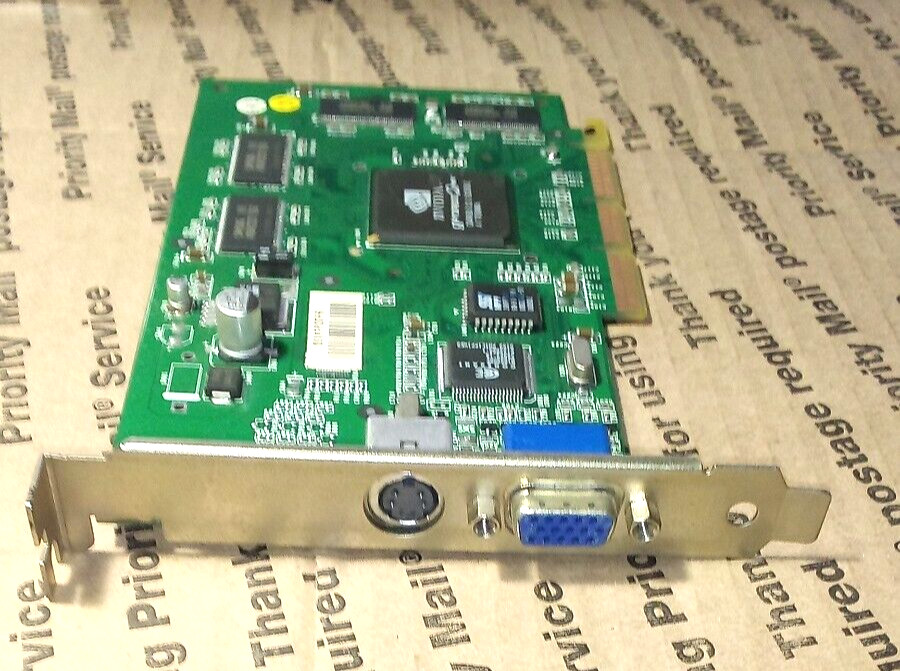 231024-001 P44841 Compaq Hewlett Packard Model P49 32MB AGP Video Card Nvidia