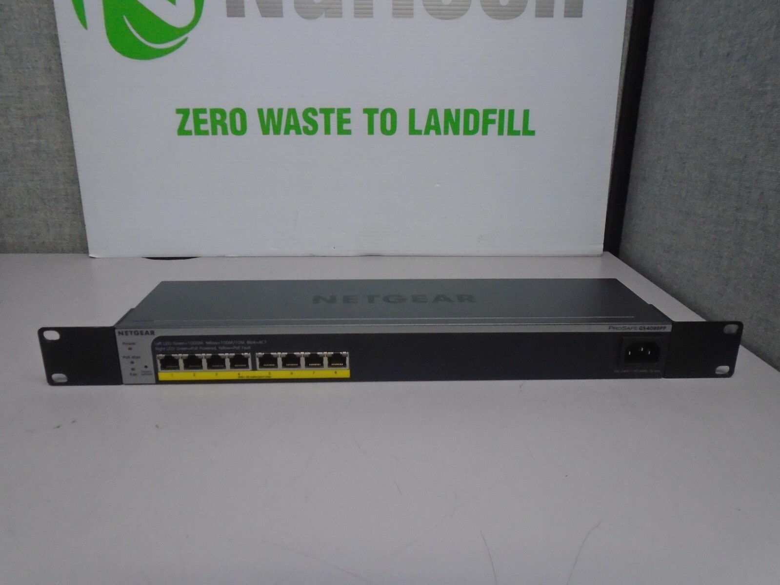 Netgear Prosafe Web Managed 8-port Gigabit Ethernet Switch GS408EPP