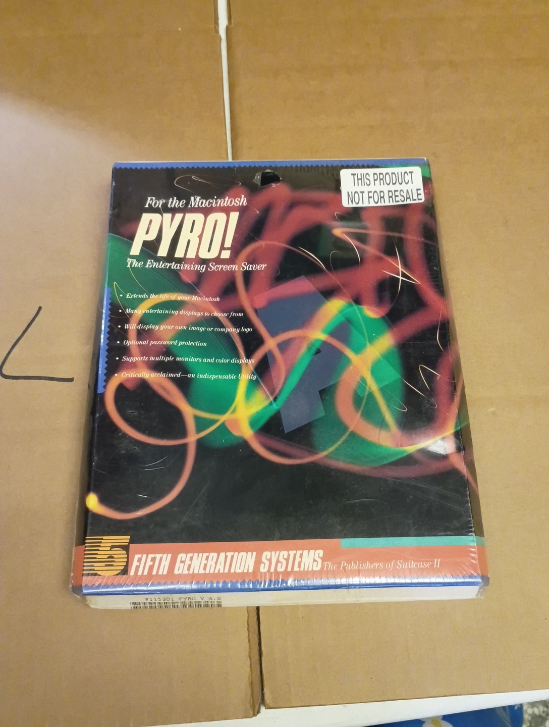 Vintage Pyro Entertaining Screen Saver For Macintosh
