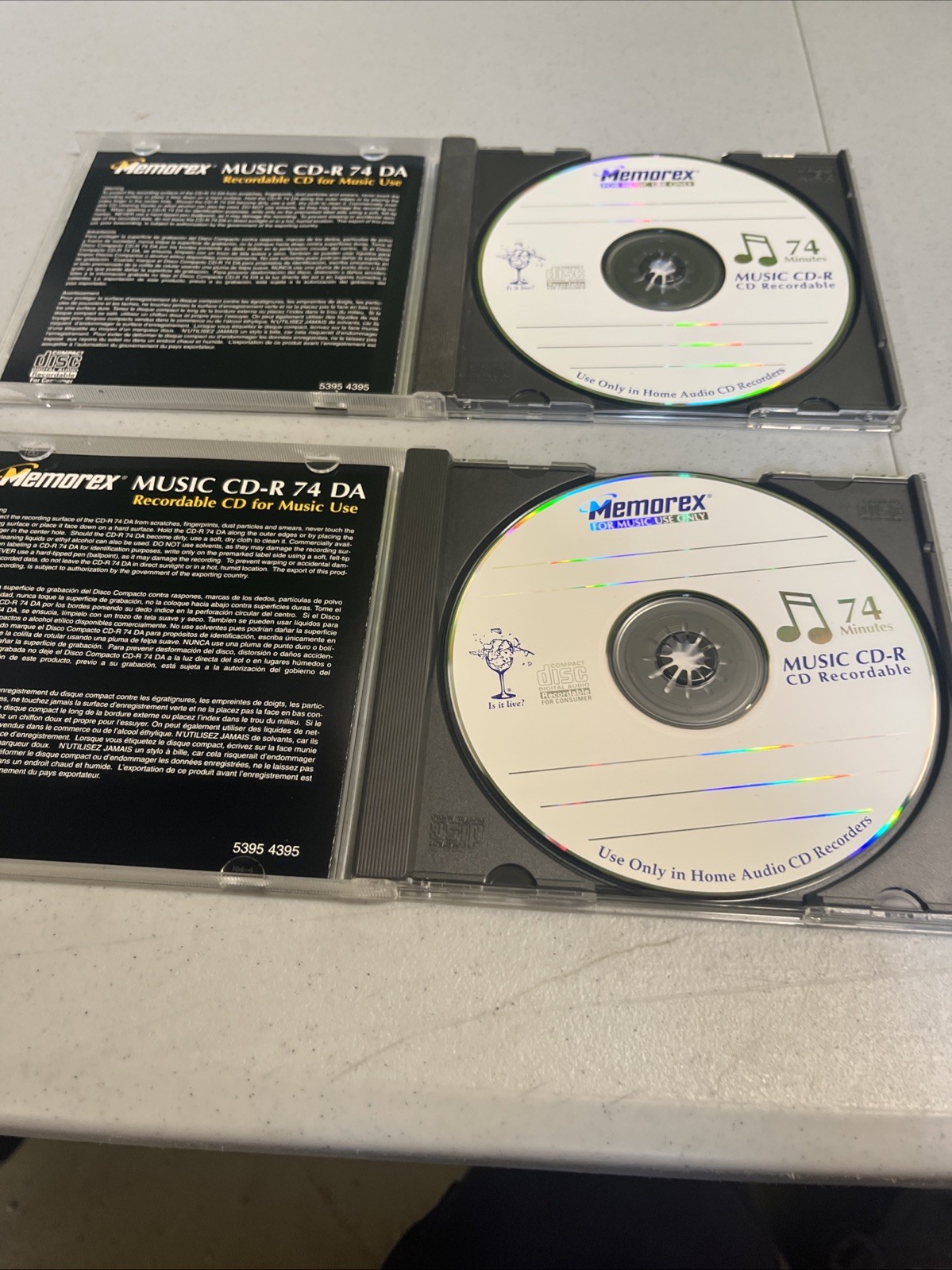 Memorex  Recordable Music Cd – R New Price Is For Both