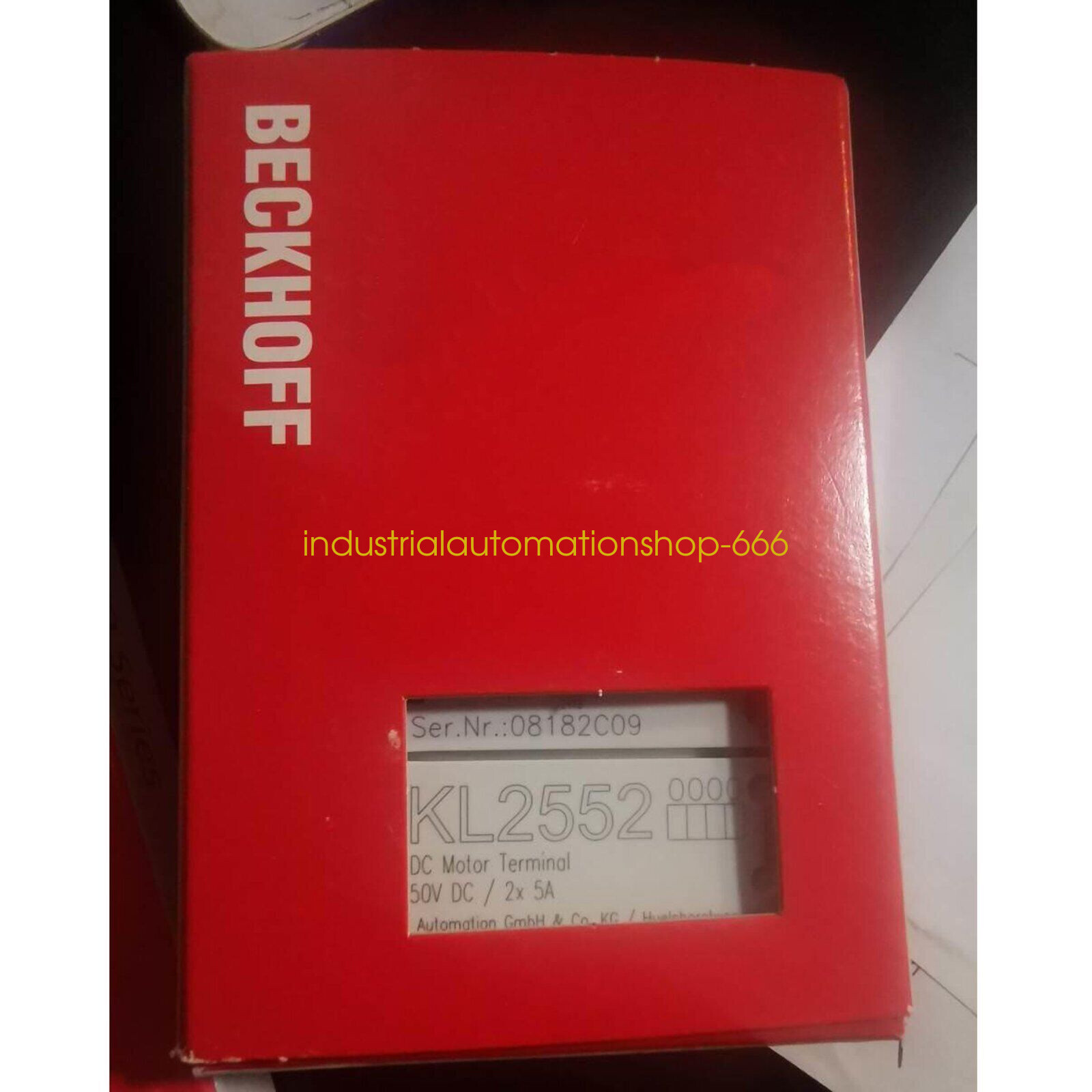 1pc New BECKHOFF KL2552 Module Via DHL or FedEX