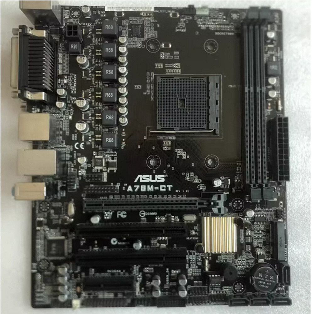 For Asus A78M-CT Desktop Motherboard DDR3 AMD FM2+  ATX Mainboard Tested OK