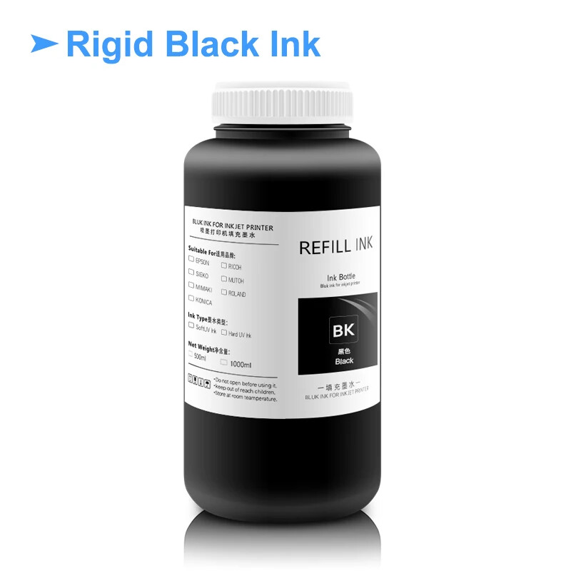  LED Curable UV Ink 1000ml For Ricoh GH2220 Industrial Inkjet Printhead
