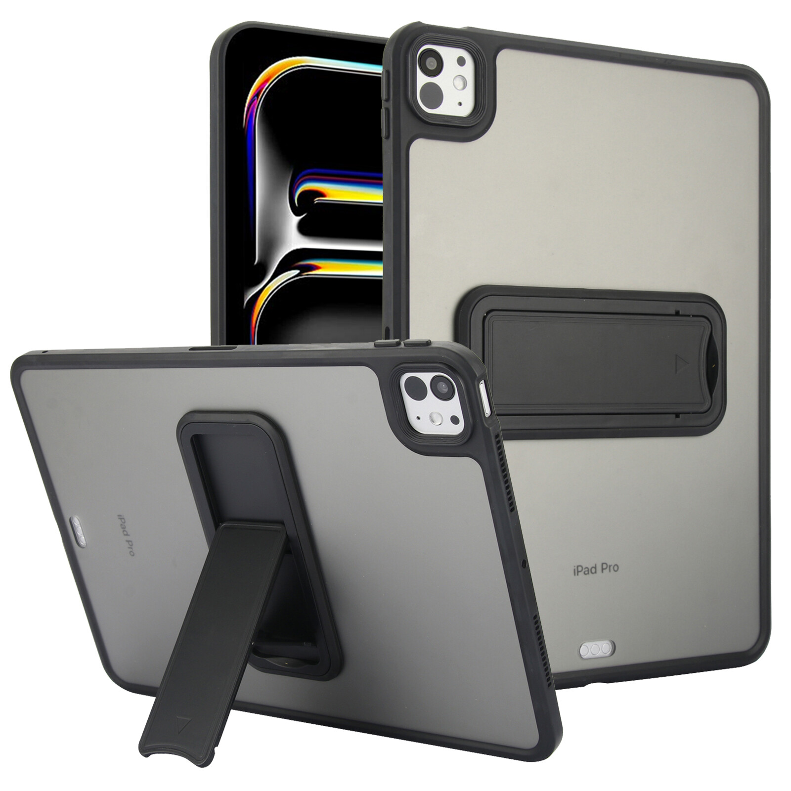 Slim Lightweight Case for iPad 7th 8th 9th Generation 10.2 inch with Kickstand