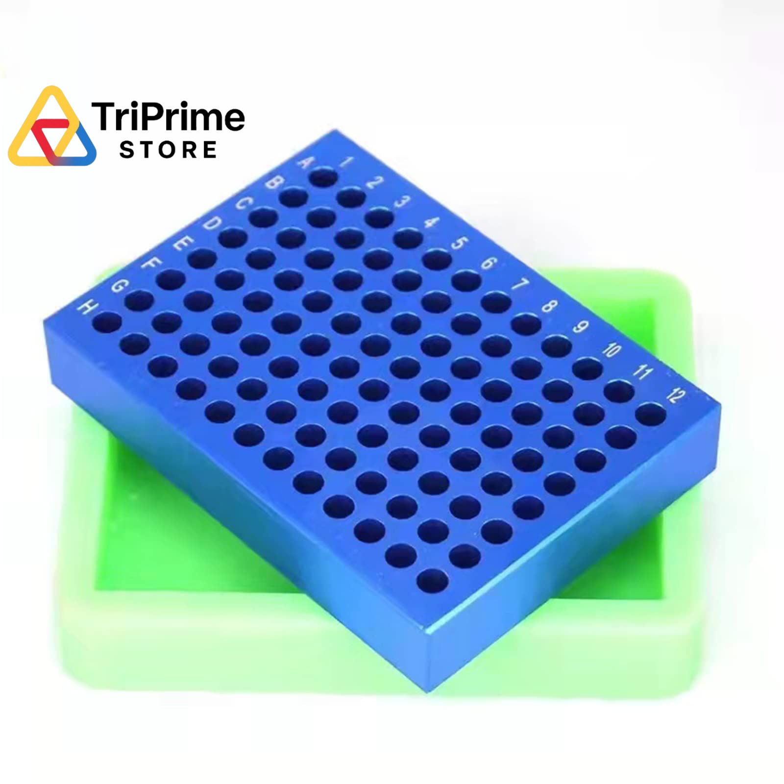 Aluminum Cooling Block - PCR Plate Cooler ，96-Well for 0.2 mL Tubes, 96-Well 